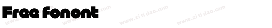 Free fonont字体转换